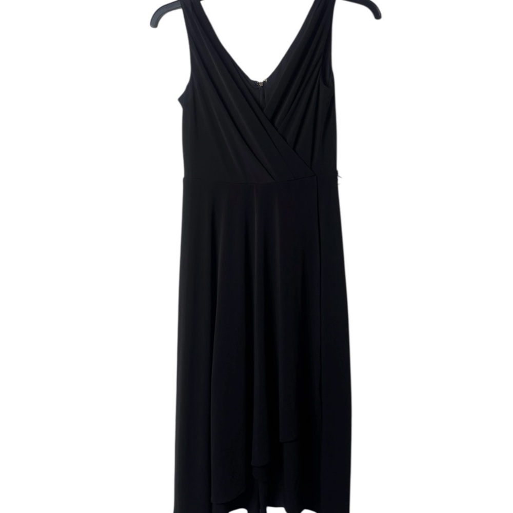 DKNY Black Asymmetrical Dress